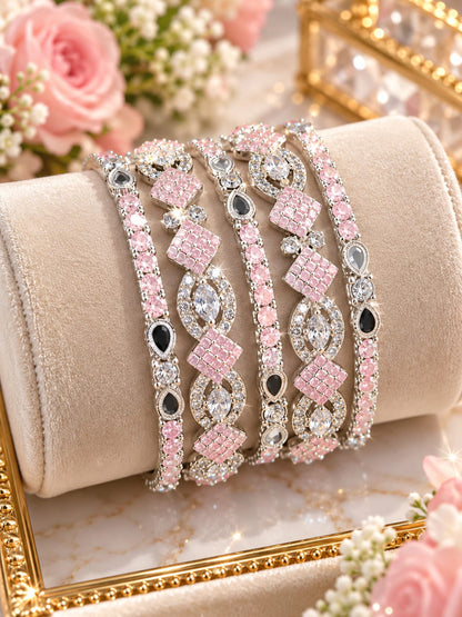 “Elegant Bracelet Set ✨ | Add a Touch of Sparkle”