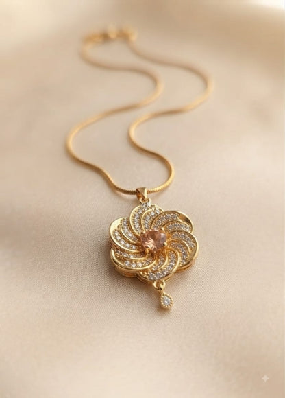 The Perfect Sparkle – Exquisite Handcrafted Gold Pendant Collection!