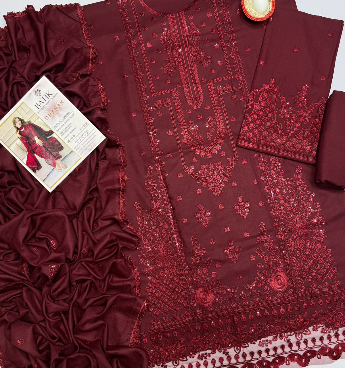 🍂 Batik 4142 – Premium Winter Hit Dhanak Collection 2026–27