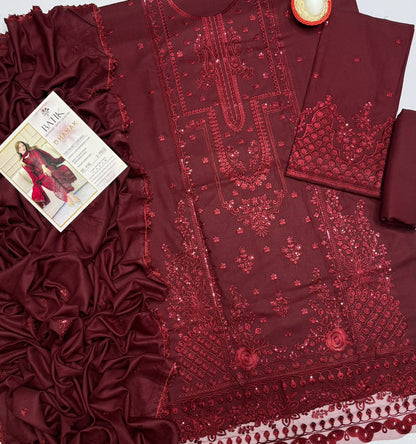 🍂 Batik 4142 – Premium Winter Hit Dhanak Collection 2026–27