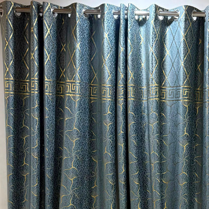 🍂 Premium Cozy Soft Velvet Curtains | 9 Ft Length | Ready To Hang | 10 Rings | Multiple Colors | Pair Rs. 5000 🍂