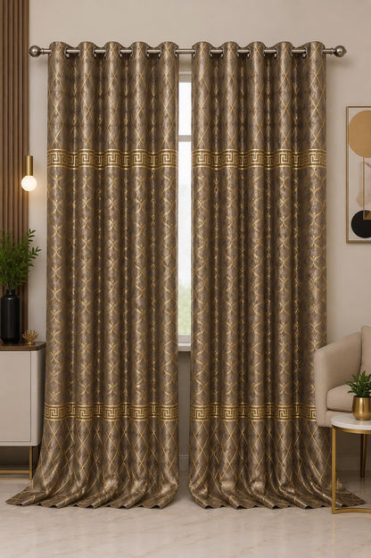 🍂 Premium Cozy Soft Velvet Curtains | 9 Ft Length | Ready To Hang | 10 Rings | Multiple Colors | Pair Rs. 5000 🍂