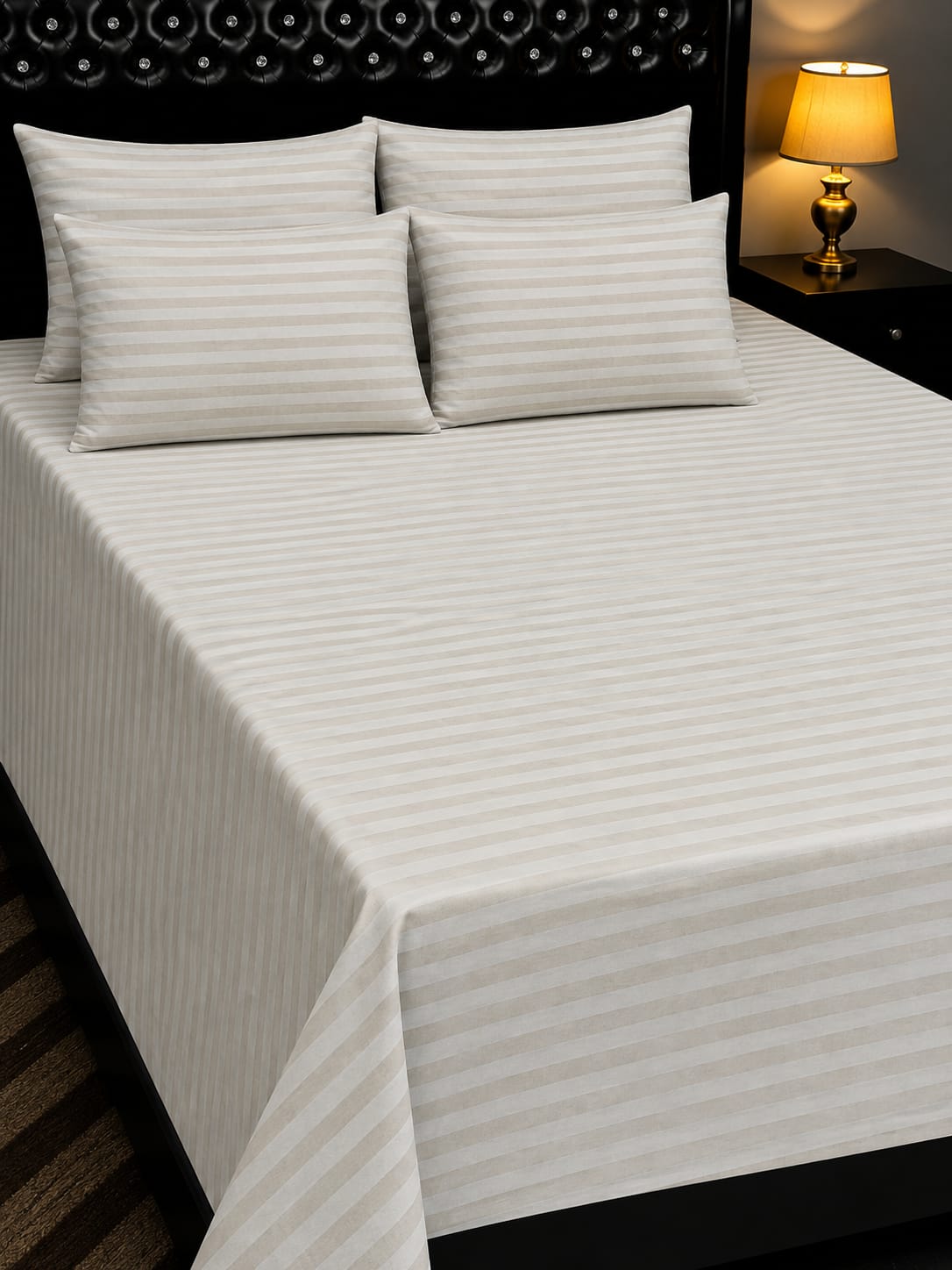 🔥 New Arrival 2026 | 5Pc Pure Cotton King Size Bedsheet Set | Export Quality | Full Printed | Double Bed Size 🔥