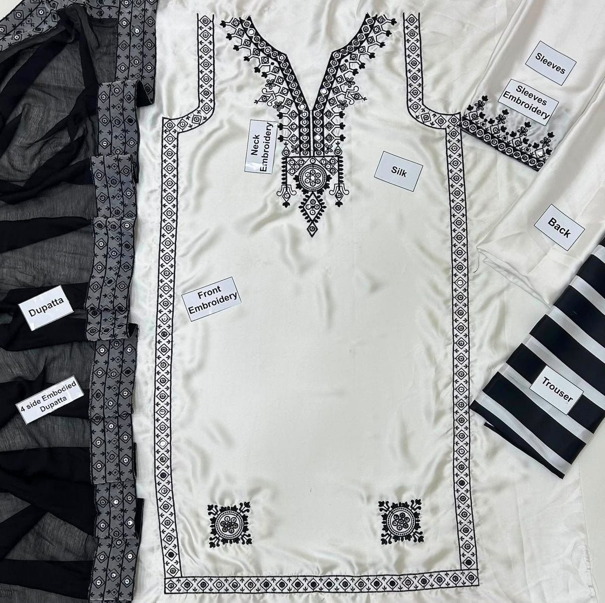 🔥 Charizma Silk Volume 2026 — Luxury Embroidered 3PC Shamose Silk Collection 🔥