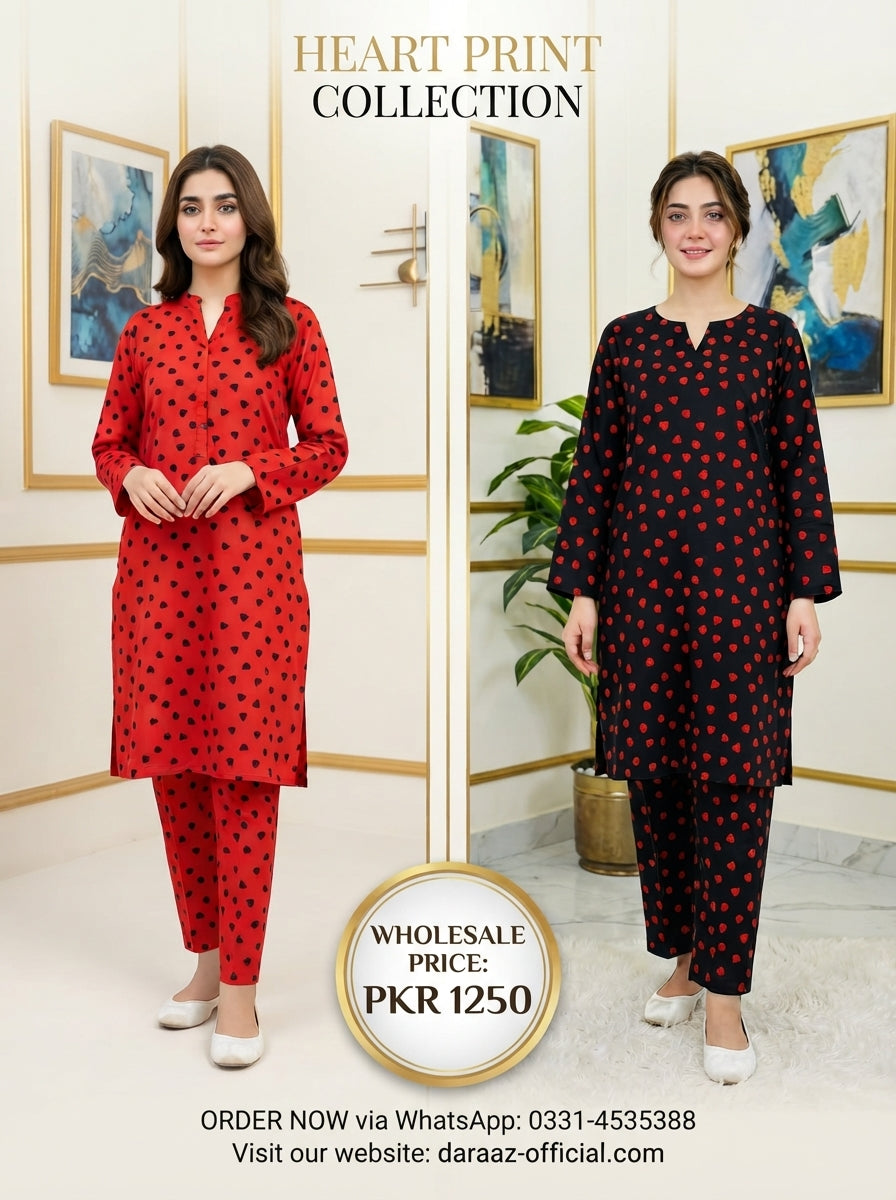 Floral Elegance Printed 2-Piece Women's Suit | Premium Lawn Collection | Stylish Casual & Summer Wear