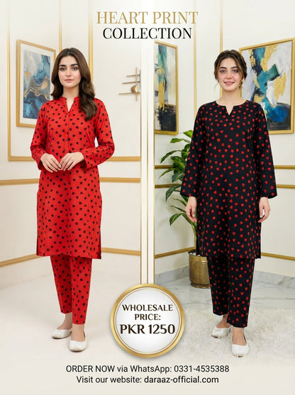 Floral Elegance Printed 2-Piece Women's Suit | Premium Lawn Collection | Stylish Casual & Summer Wear