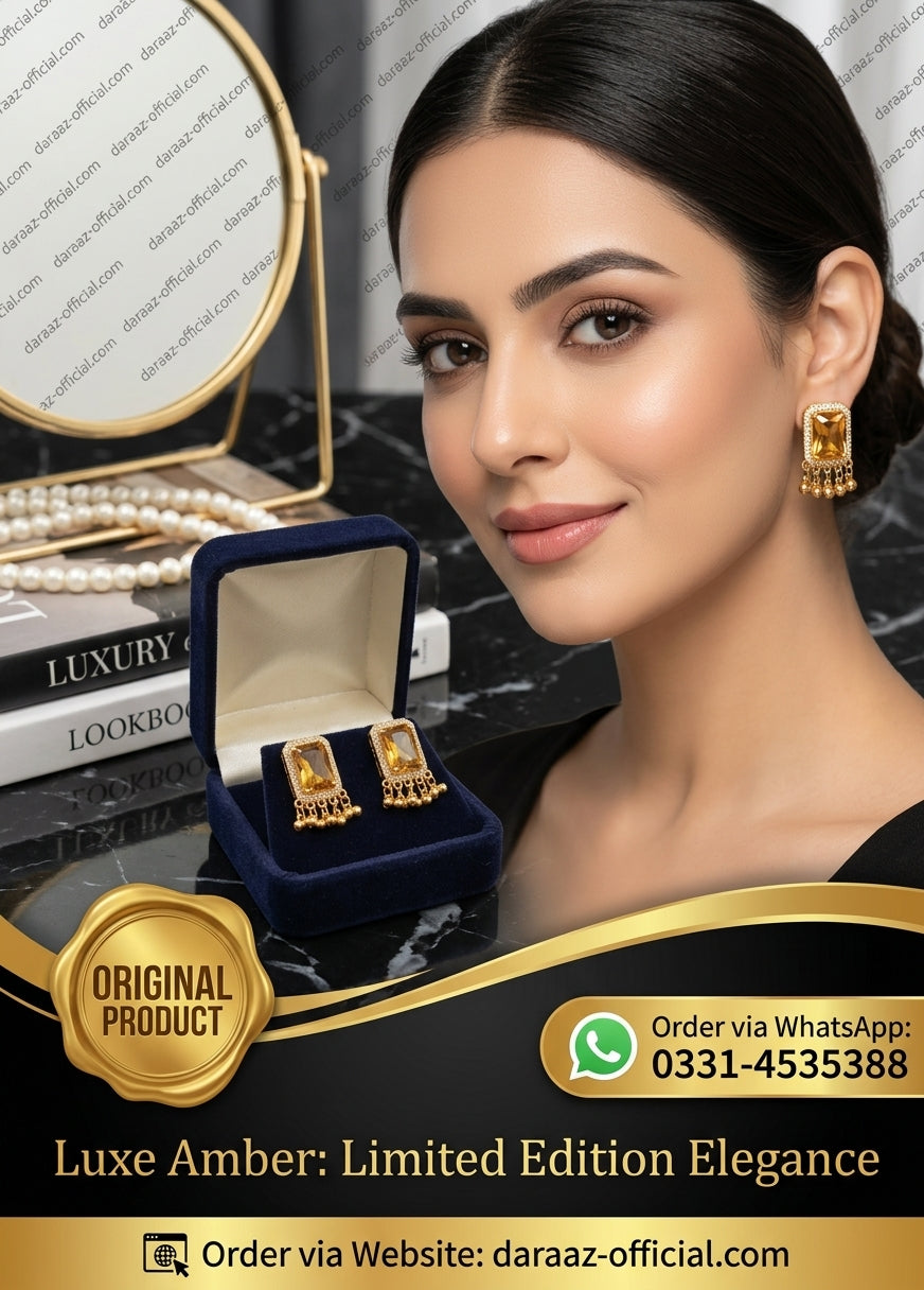 Royal Ruby Statement Earrings: Premium Handcrafted Gemstone Collection
