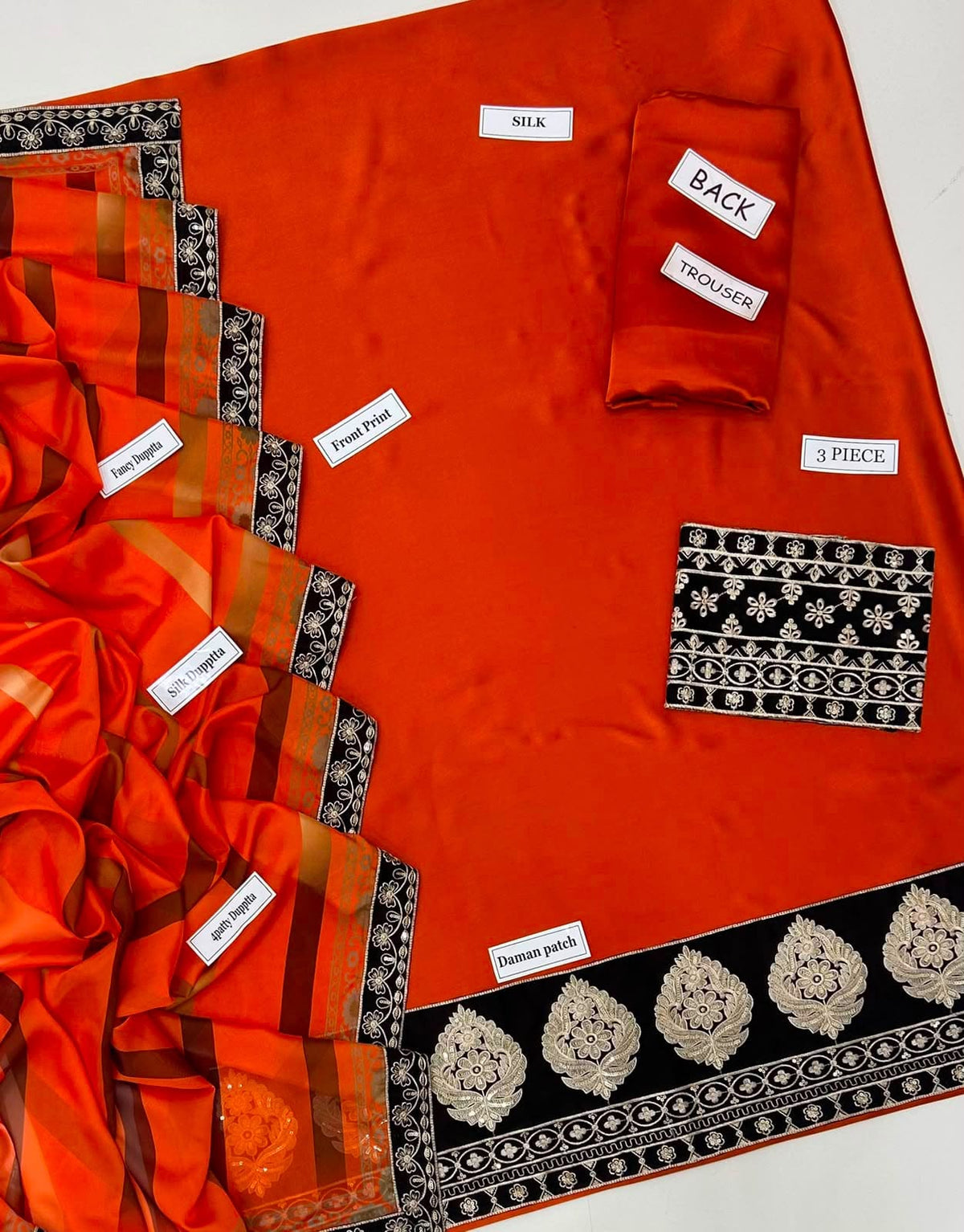 ✨ KHAADI SILK LUXURY EDITION 2K26 ✨
👑 Premium Shamose Silk 3PC — Ready to Wear Elegance 😍