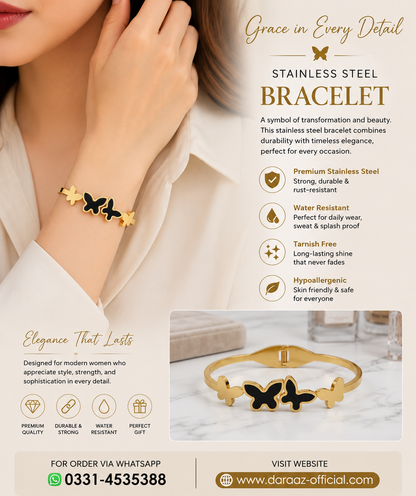 Luxury Stainless Steel Bracelet – Premium Fashion Jewelry