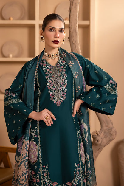 BAREEZE & BATIK Premium Winter Dhanak Collection 2026-27 | 3PC Heavy Embroidered Suits | Luxury Dhanak Shawl | PKR 7,000