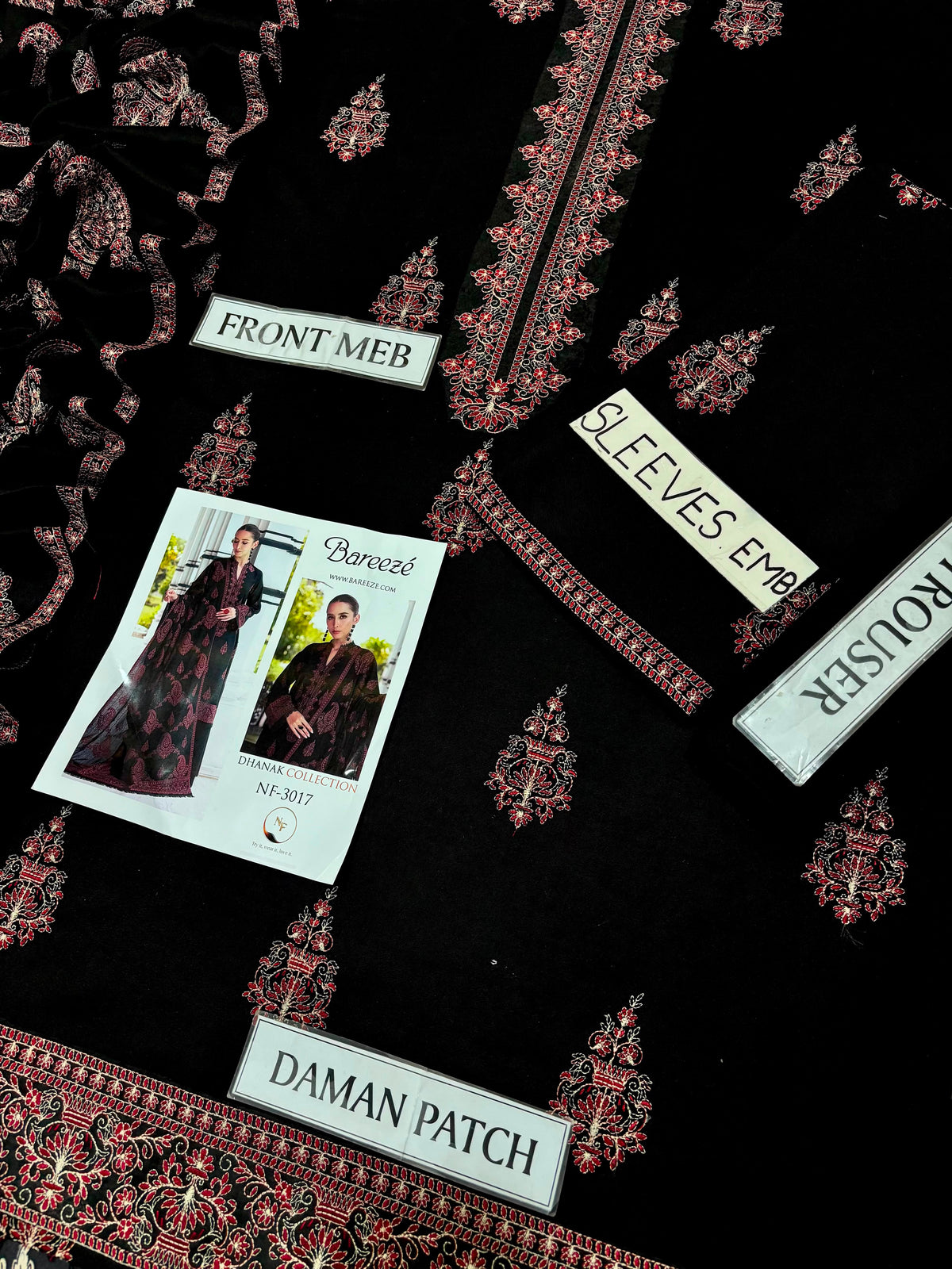 BAREEZE & BATIK Premium Winter Dhanak Collection 2026-27 | 3PC Heavy Embroidered Suits | Luxury Dhanak Shawl | PKR 7,000