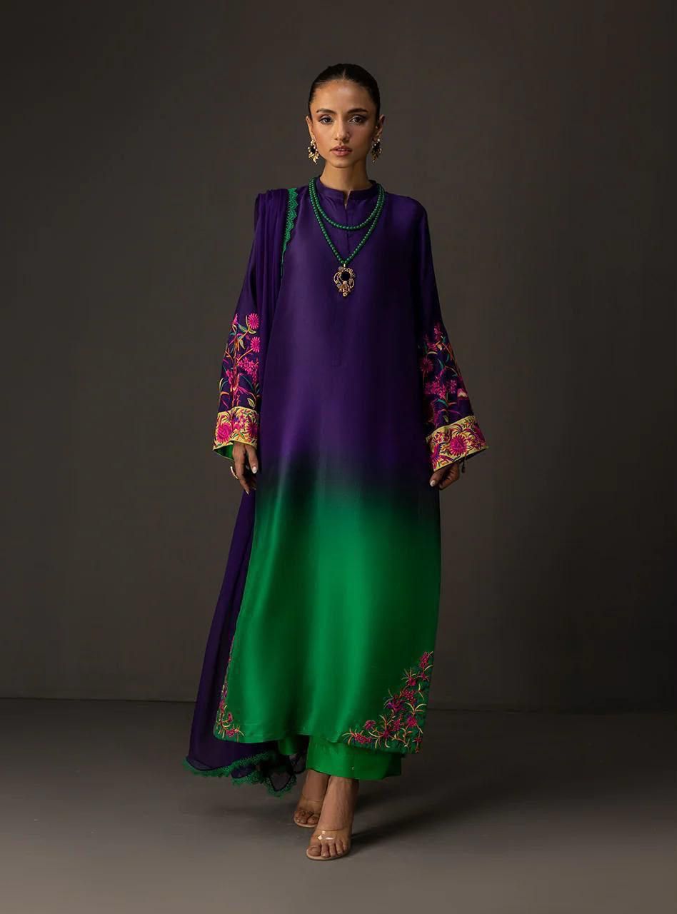 🌸 LULUSAR Premium Shamooz Silk 3PC Unstiched Suit| Digital Printed Luxury Collection 2026 🌸