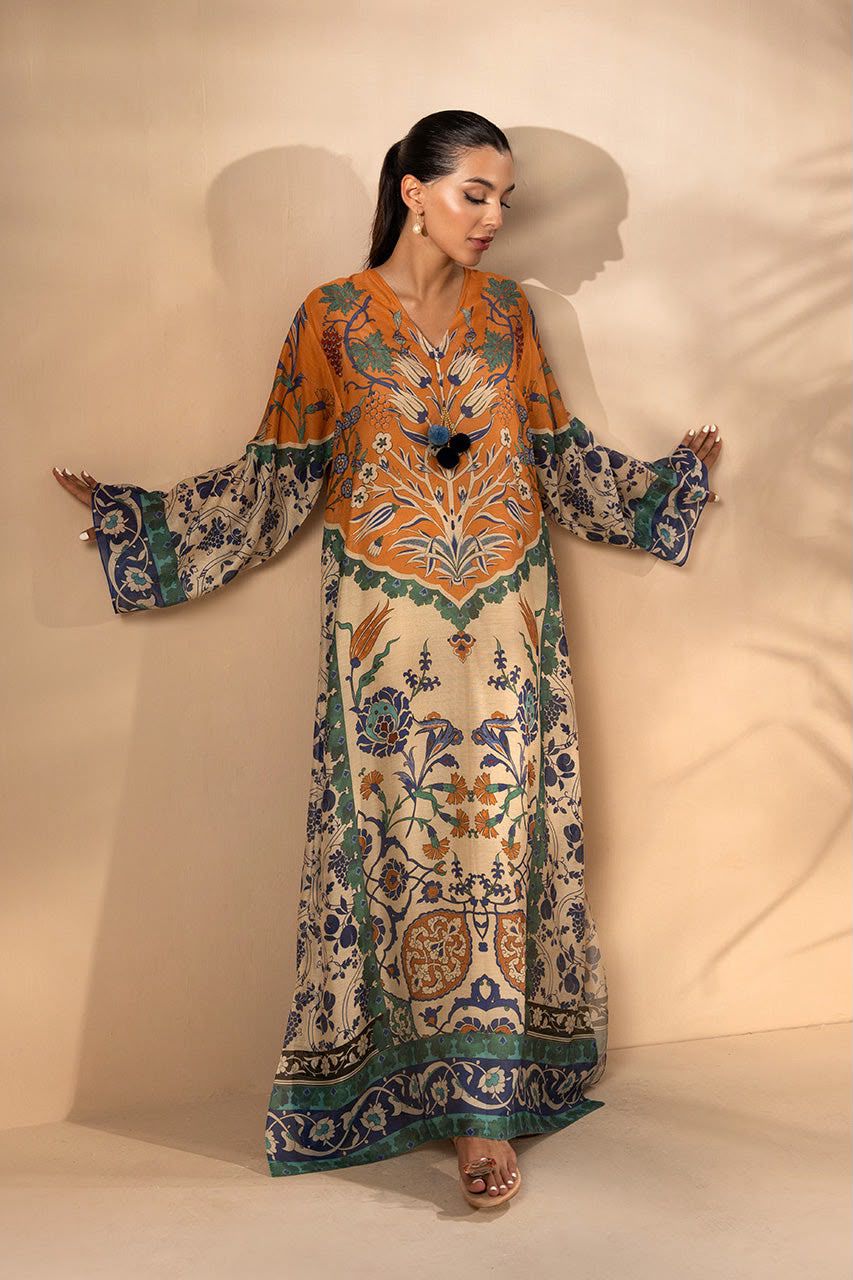 ✨ MARIA B MOST DEMANDING KAFTAAN SILK COLLECTION 2026 ✨ | Premium Digital Printed Silk 2PC Unstiched Suit