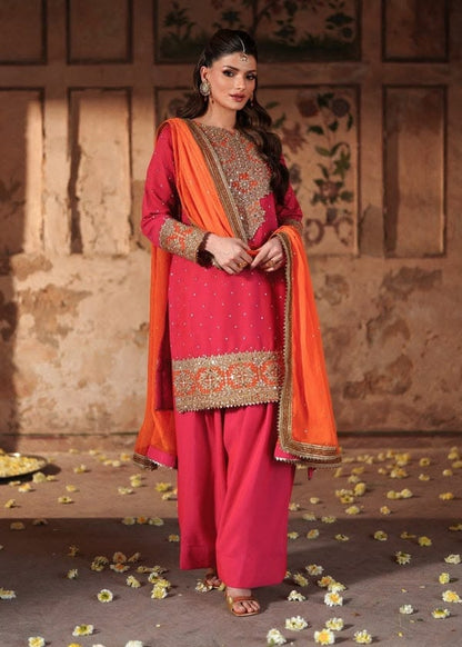 Zainab Chottani Fine Quality Chiffon Collection 2026 – 3 Piece Embroidered Suit (Rs. 6500)