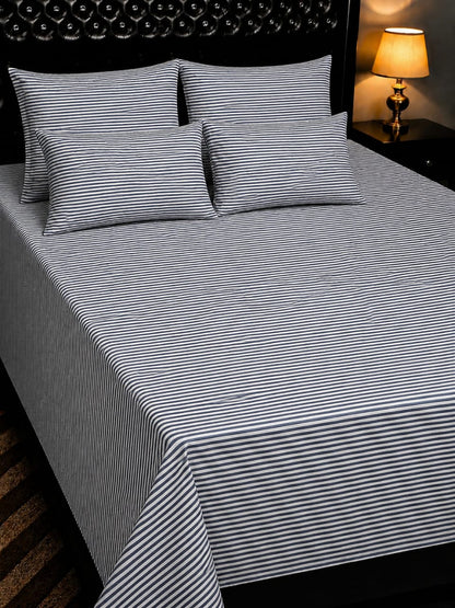 🔥 New Arrival 2026 | 5Pc Pure Cotton King Size Bedsheet Set | Export Quality | Full Printed | Double Bed Size 🔥