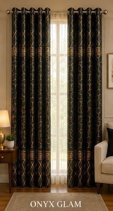 🍂 Premium Cozy Soft Velvet Curtains | 9 Ft Length | Ready To Hang | 10 Rings | Multiple Colors | Pair Rs. 5000 🍂