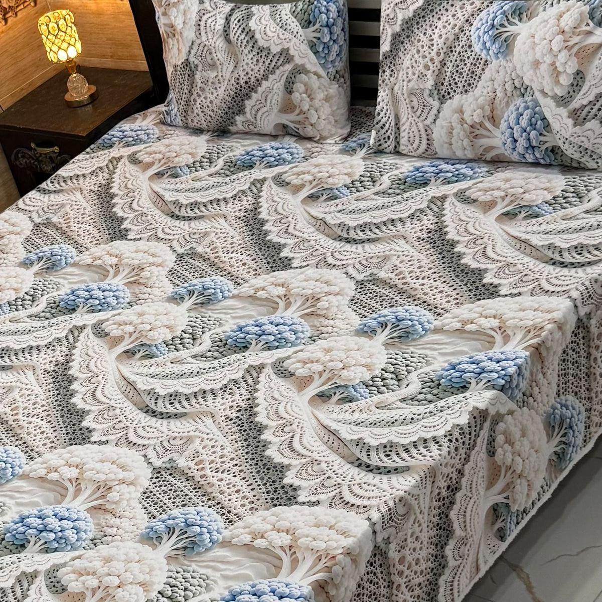 🔥 9D DIGITAL PRINTED BEDSHEET | NEW ARRIVAL 2026 | EXPORT QUALITY 3PC KING SIZE 🔥