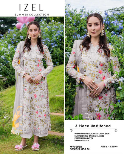 🌸 Premium Charizma Printed Lawn 3PC unstiched suit| New Arrival 2026 | Airjet Lawn Collection 🔥