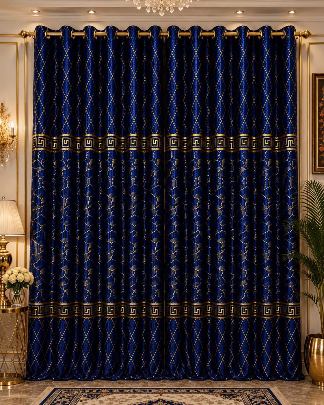 🍂 Premium Cozy Soft Velvet Curtains | 9 Ft Length | Ready To Hang | 10 Rings | Multiple Colors | Pair Rs. 5000 🍂