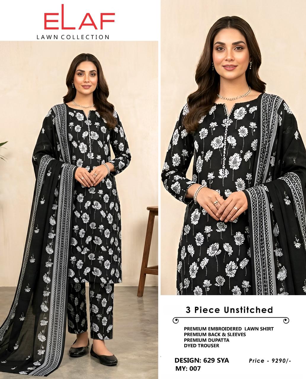 🌸 Premium Charizma Printed Lawn 3PC unstiched suit| New Arrival 2026 | Airjet Lawn Collection 🔥
