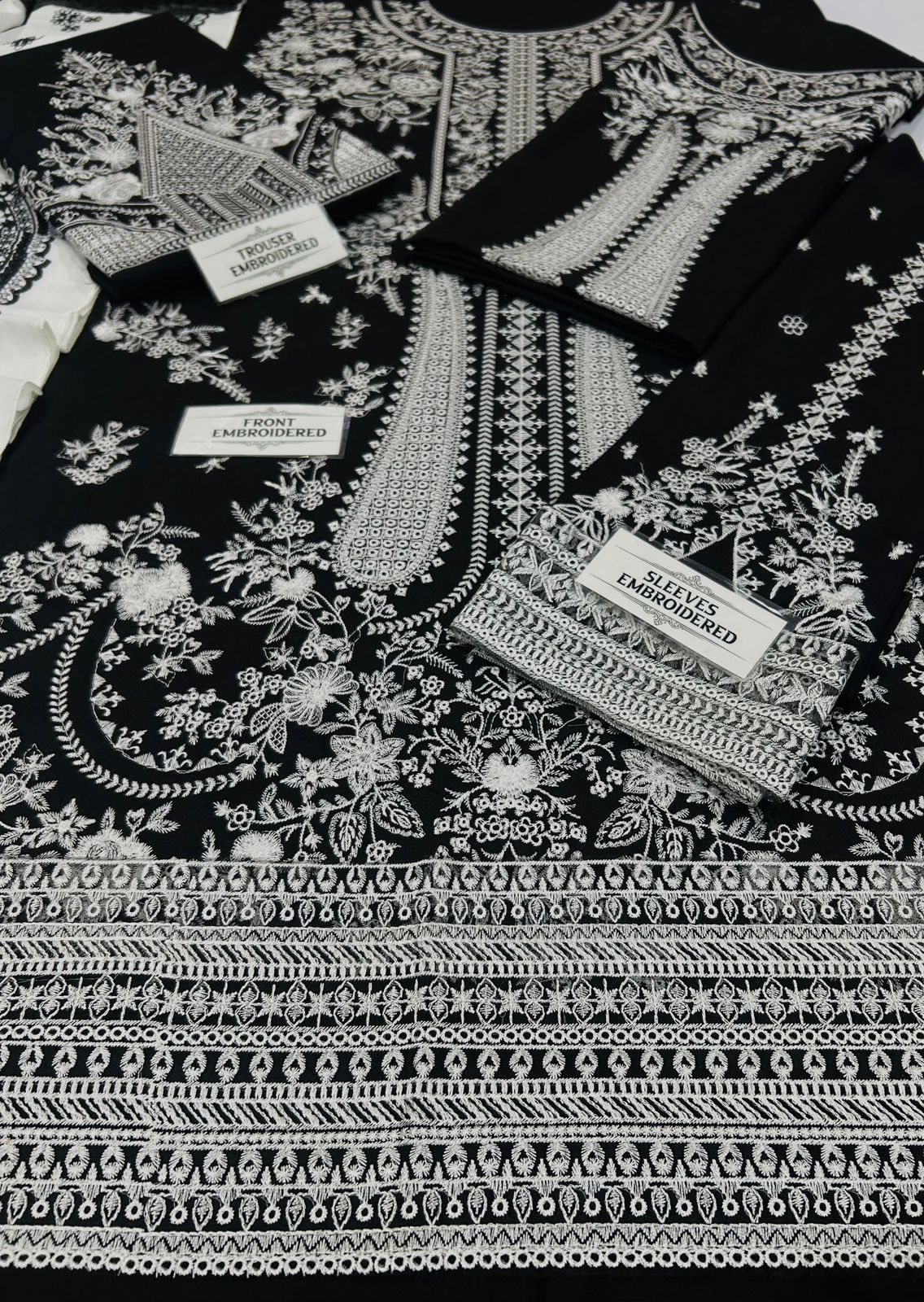 🔥 HUSSAIN REHAR PREMIUM AIR-JET DHANAK 3PC Unstiched Suit| D# NF 1211 | WINTER COLLECTION 2026-27 | HEAVY EMBROIDERED SHAWL ✨🥶