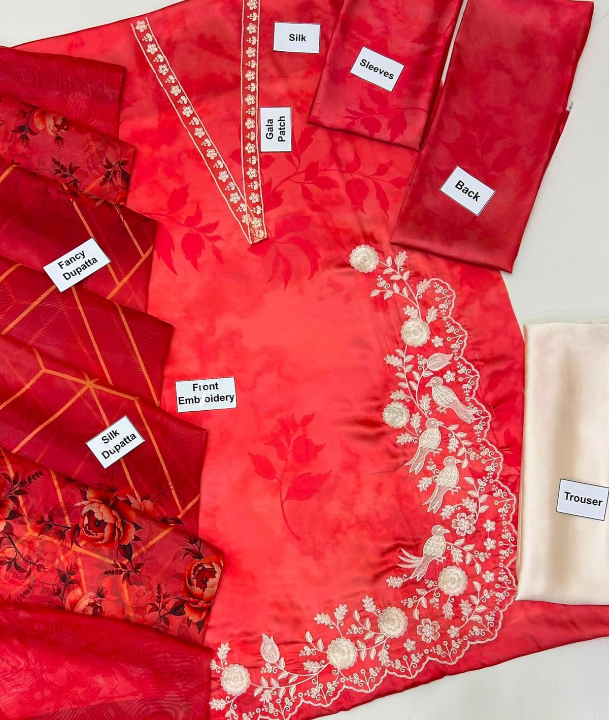 🔥 Cross Stitch Silk Volume 2026 — Premium Shamose Silk 3PC | Heavy Embroidered Collection ✨