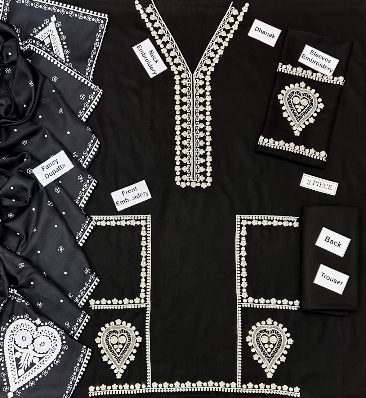 Batik Premium Dhanak 3PC | Heavy Embroidered Winter Collection 2026 | Fancy Pashmina Shawl | Wholesale Rs.6500 🔥😍