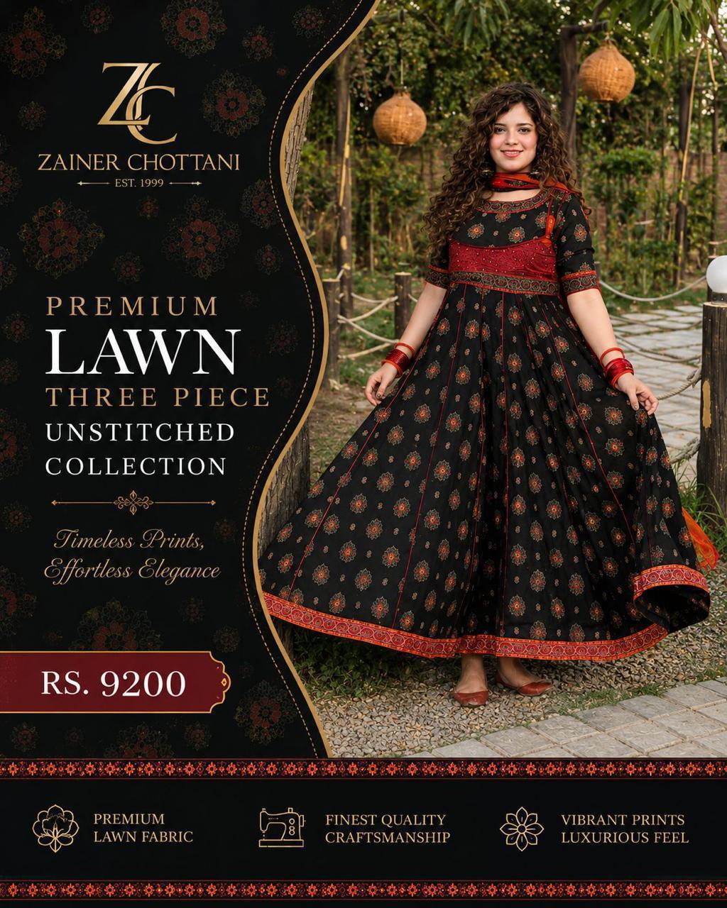 🌸 Premium Charizma Printed Lawn 3PC unstiched suit| New Arrival 2026 | Airjet Lawn Collection 🔥