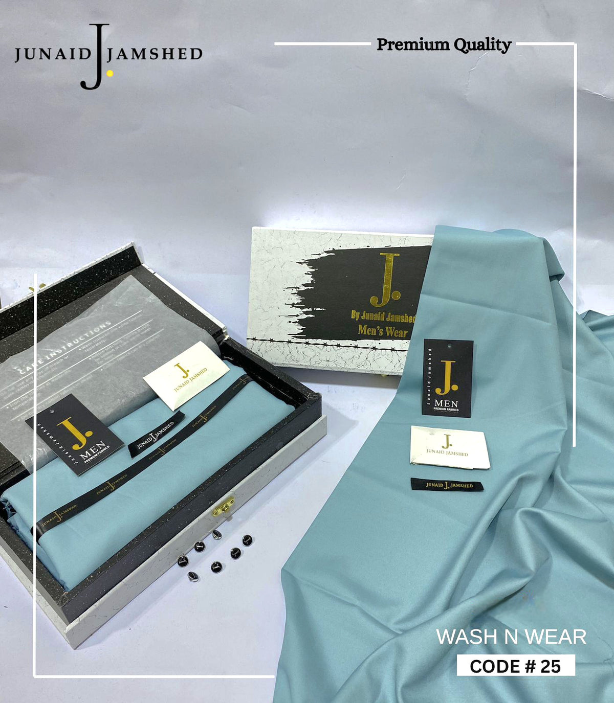 🔥 J. MEN’S Premium Wash & Wear | New Arrival 2026 Unstiched Suit 🔥
✨ Executive Class Soft Fall Fabric | 4 Meter Unstitched Collection ✨
