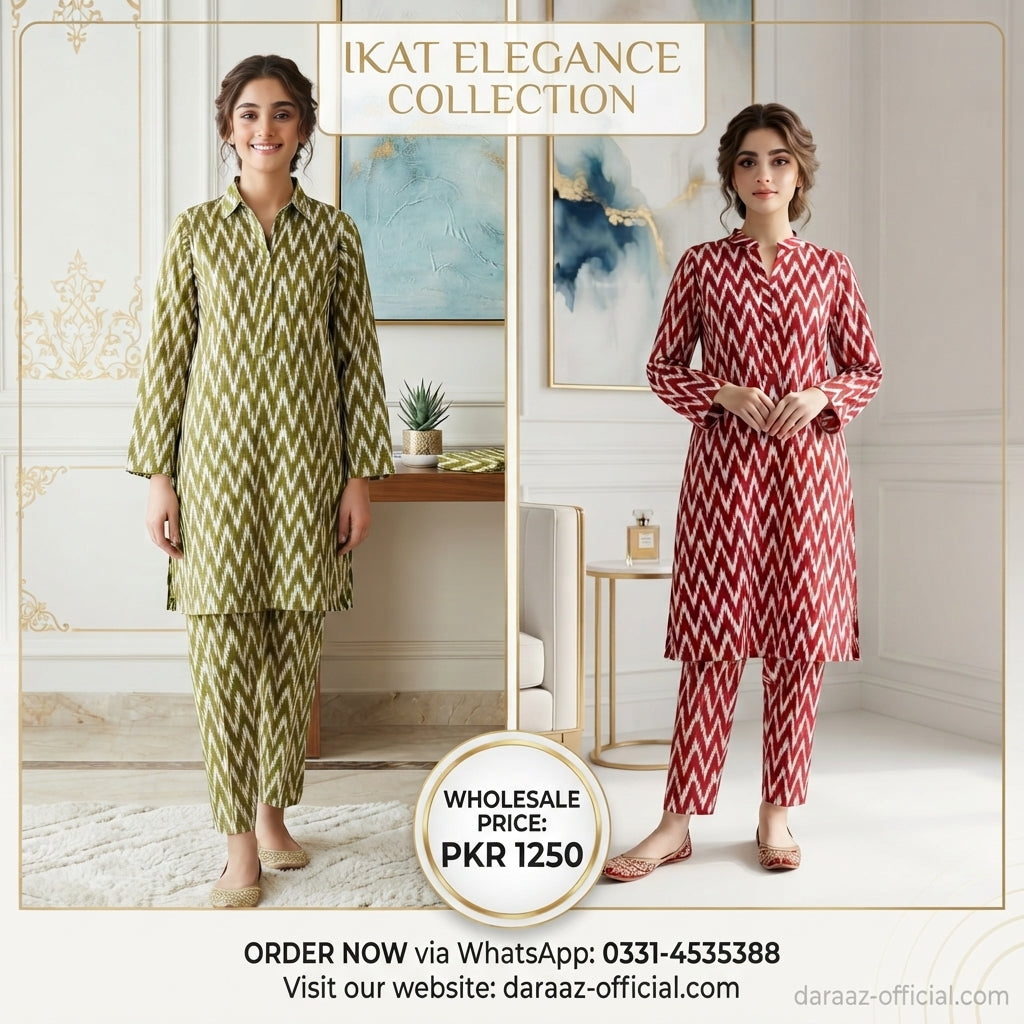 Floral Elegance Printed 2-Piece Women's Suit | Premium Lawn Collection | Stylish Casual & Summer Wear