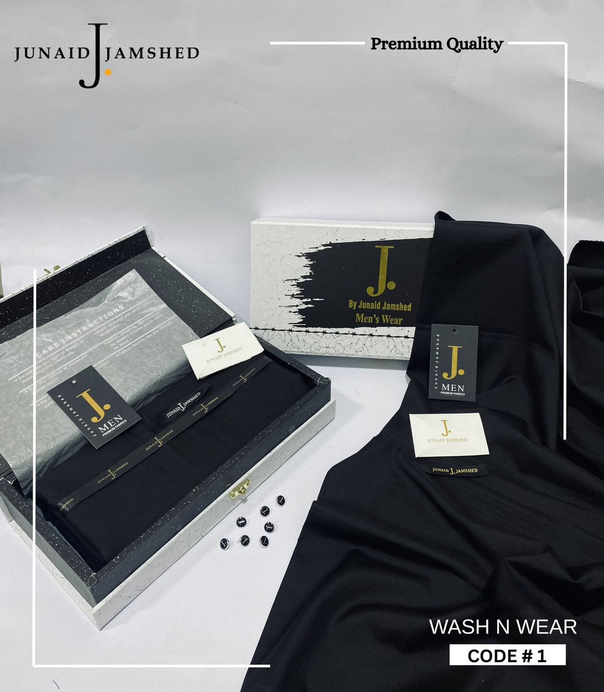 🔥 J. MEN’S Premium Wash & Wear | New Arrival 2026 Unstiched Suit 🔥
✨ Executive Class Soft Fall Fabric | 4 Meter Unstitched Collection ✨