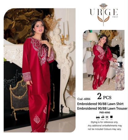 🔥 Mega Sale – Premium Lawn 2PC Unstiched Suit 🔥
✨ Heavy Embroidered Neck
✨ Beautiful Embroidered Sleeves
✨ Embroidered Trouser
💎 Premium Lawn Fabric
💰 Special Sale Price: Rs. 4000/-