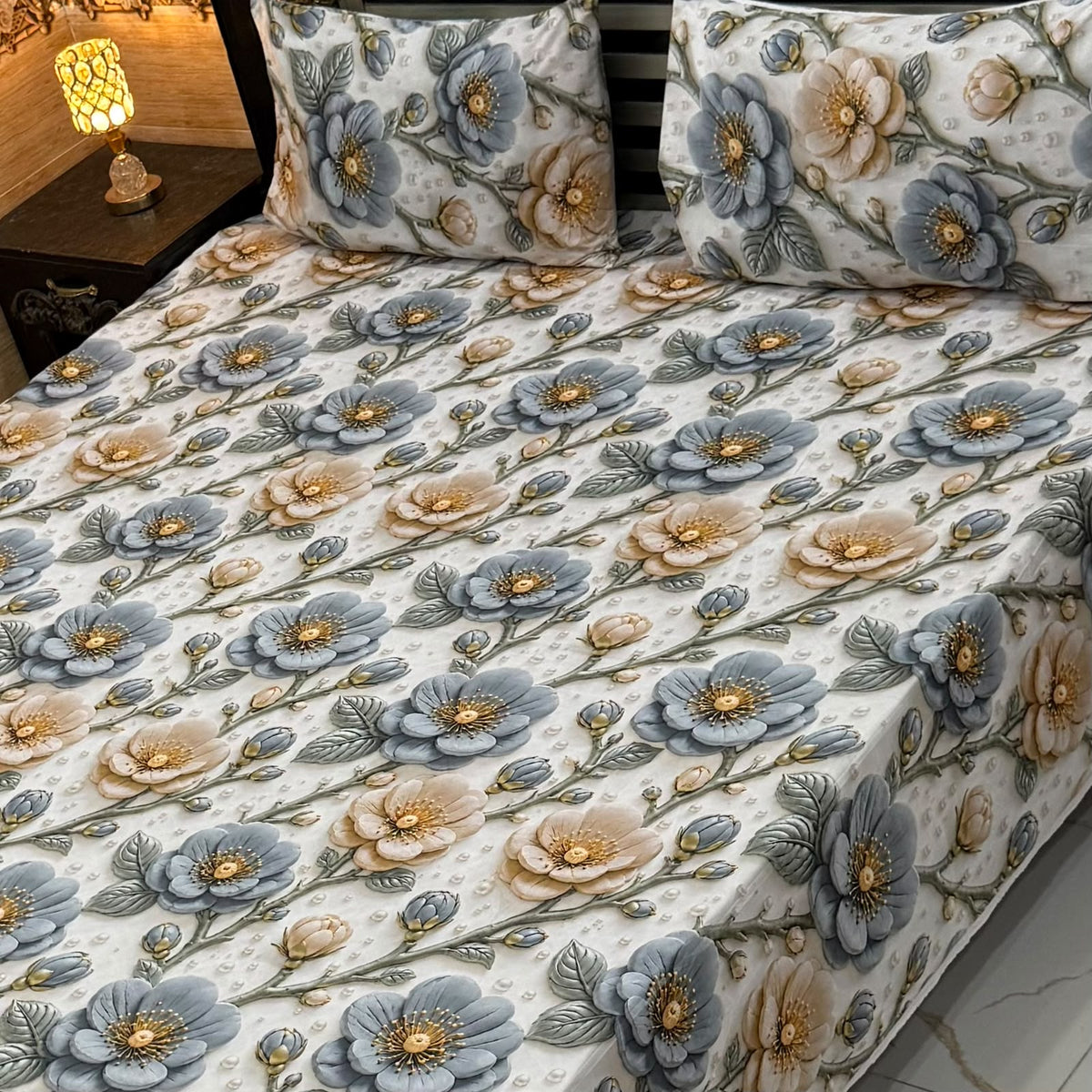 🔥 9D DIGITAL PRINTED BEDSHEET | NEW ARRIVAL 2026 | EXPORT QUALITY 3PC KING SIZE 🔥
