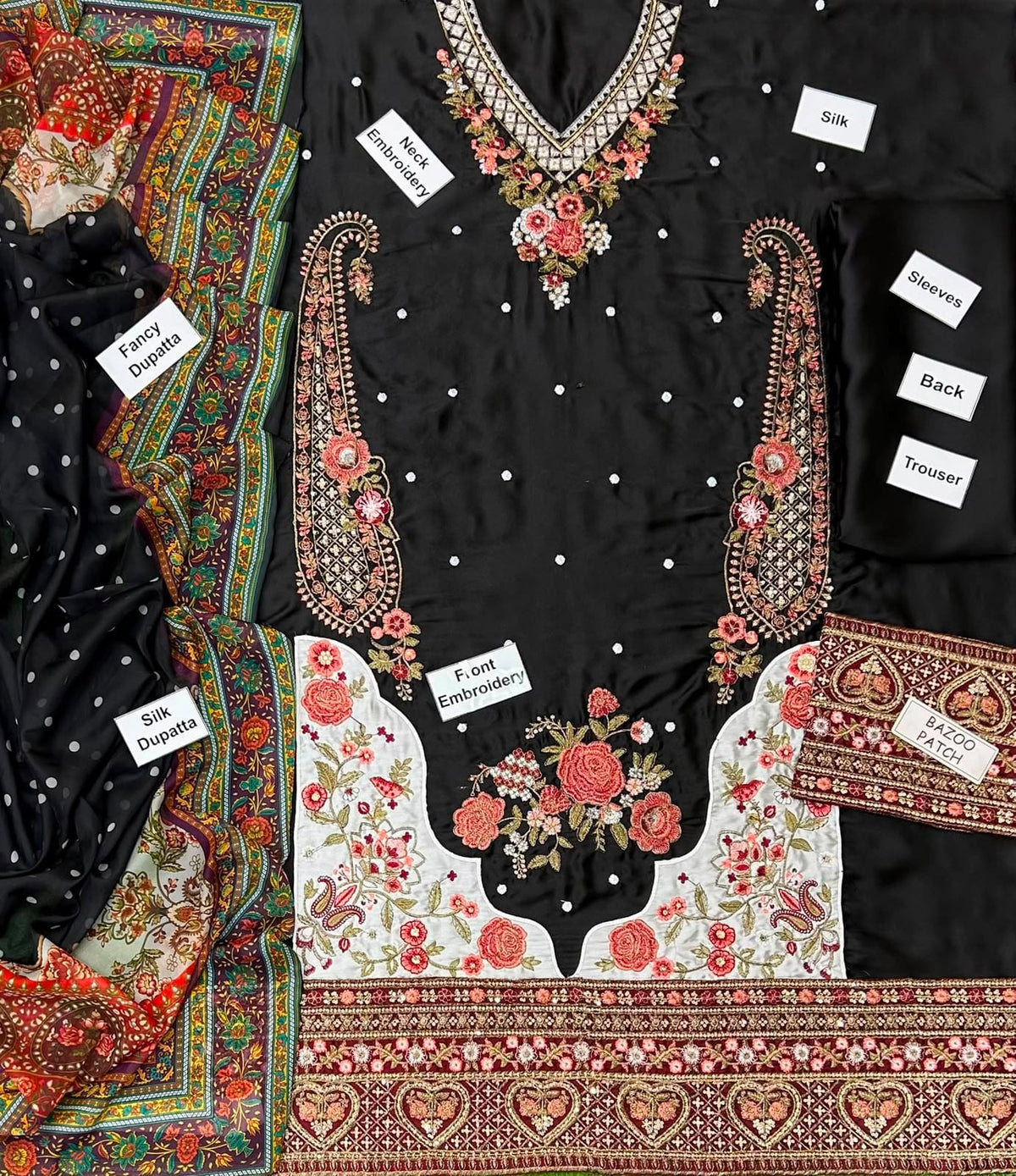 ✨ Ethnic Silk Volume – Luxury Embroidered 3PC ✨
🔥 New Arrival 2K26 🔥