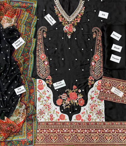 ✨ Ethnic Silk Volume – Luxury Embroidered 3PC ✨
🔥 New Arrival 2K26 🔥