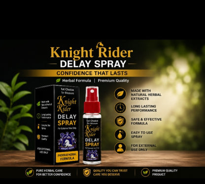 Knight Rider Spray for Men – Personal Care Spray | Easy to Use & Convenient
