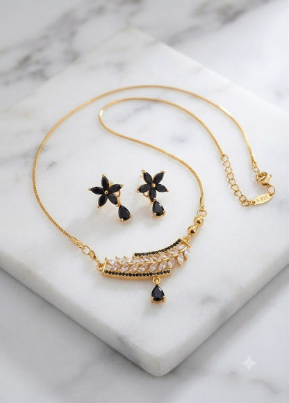 Champagne Topaz Pendant Set  Gold Plated Jewelry Oval Cut Zircon Necklace Amber Crystal Jewelry Set Bridal Party Wear Jewelry Artificial Gold Jewellery Pakistan Luxury Pendant Set For Women