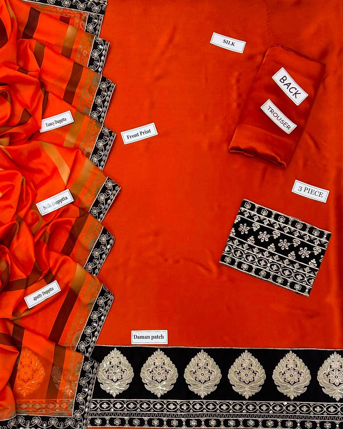✨ KHAADI SILK LUXURY EDITION 2K26 ✨
👑 Premium Shamose Silk 3PC — Ready to Wear Elegance 😍