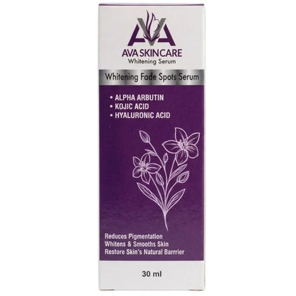 AVA Fade Spots Serum | Brightening & Dark Spot Care Serum | Hydrating Night Serum | 30ml